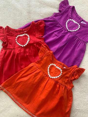 Sweetheart Ruffle Tunic