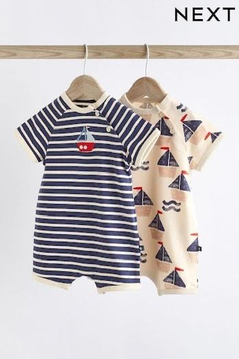 Baby Navy Romper