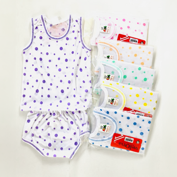 Velona Polka Dotted Infant Baby Suit