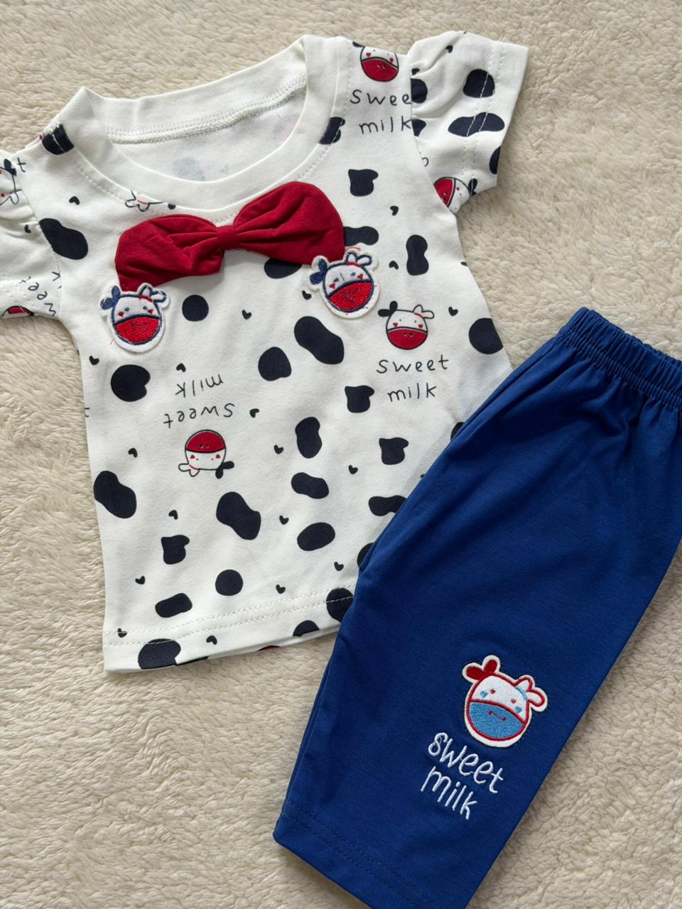 Sweet Milk Bow Set