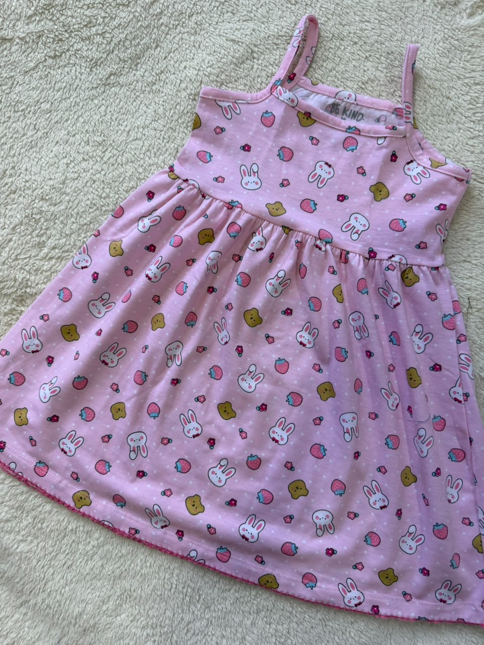 Cute pink sleeveless toddler dress🌸